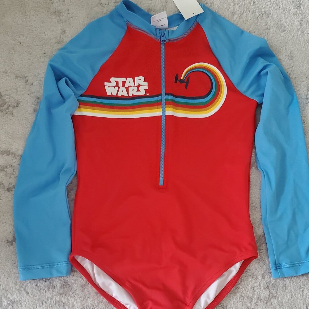 Hanna Andersson rashguard swimsuit